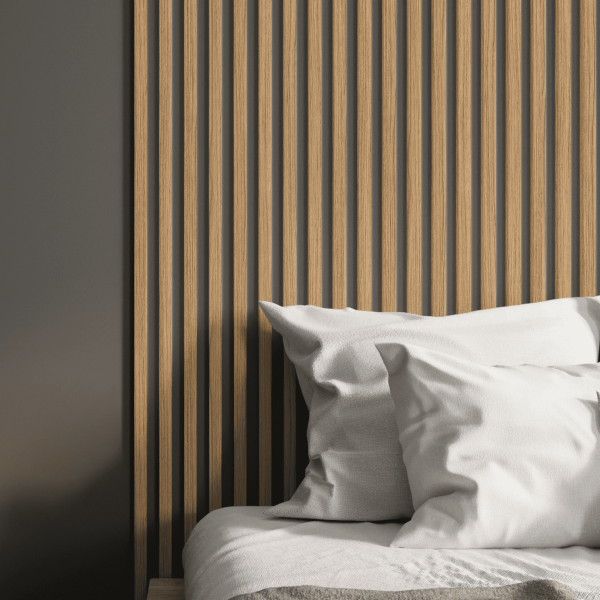 2К Интерьерная рейка МДФ Stella Милана Standart Дуб Сальвадор 20*30*2700 (уп.8 шт.)