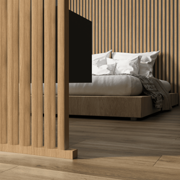 2К Интерьерная рейка МДФ Stella Милана Standart Дуб Сальвадор 20*30*2700 (уп.8 шт.)