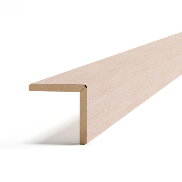 Угол универсальный МДФ STELLA 2700*24*24 Дуб Снежный (10)