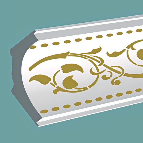 Фото Плинтус FK-4118 Золото (100) Плинтус FK-4118 Золото (100)