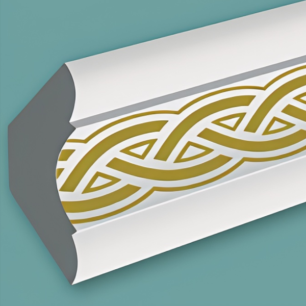 Фото Плинтус FK-4515 Золото (105) Плинтус FK-4515 Золото (105)