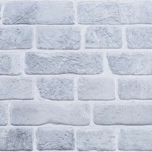 Панель ПВХ 0,4 кирпич Ретро серый