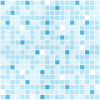 Панель ПВХ 0,3 мозаика Микс голубой