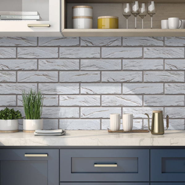 Панель ПВХ 0,4 кирпич Лофт