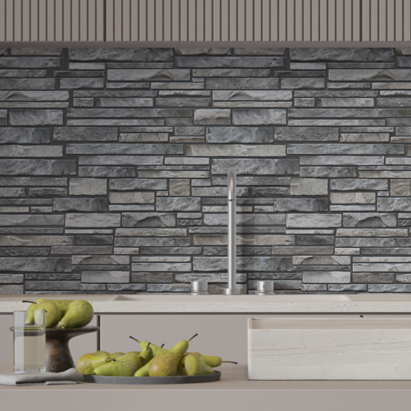 Панель ПВХ 0,3 мозайка на клеевой основе Камень Сумерки (10шт) Панель ПВХ 0,3 мозайка на клеевой основе Камень Сумерки (10шт)