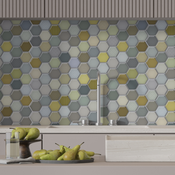 Панель ПВХ 0,3 мозайка на клеевой основе Соты Магия (10шт) Панель ПВХ 0,3 мозайка на клеевой основе Соты Магия (10шт)