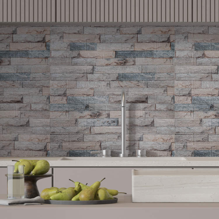 Панель ПВХ на клеевой основе "Коралловый Риф" 700*770мм Ultra  (10шт)