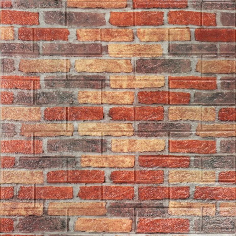 Панель ПВХ на клеевой основе "Ред Кастл" 700*770мм Ultra  (10шт)