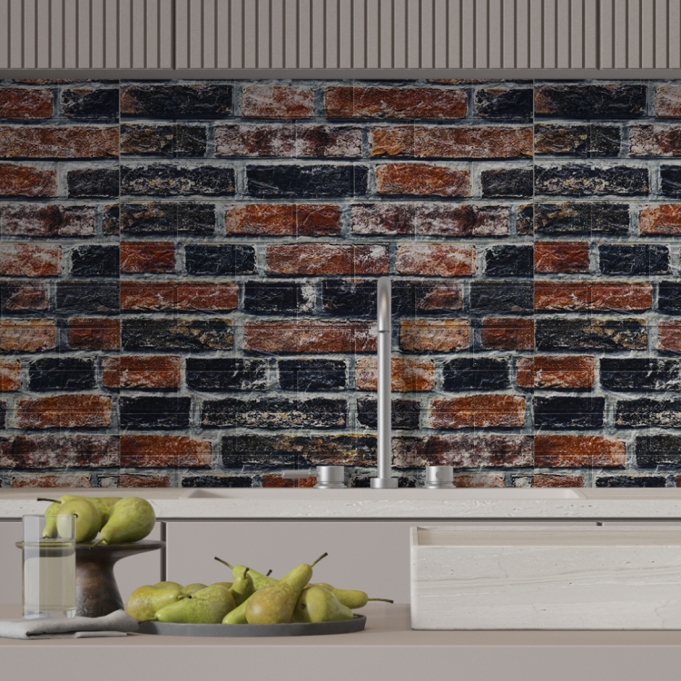 Панель ПВХ на клеевой основе "Старый город" Light (10шт)