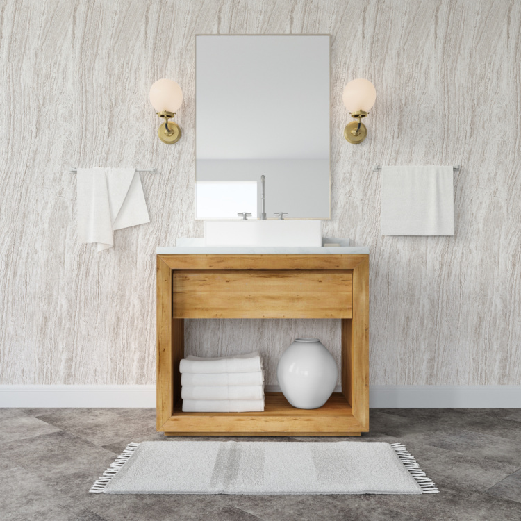 Панель ПВХ Stella Мелони Серебристый опал ФП4501 2700х250х8 (10шт.упак.)