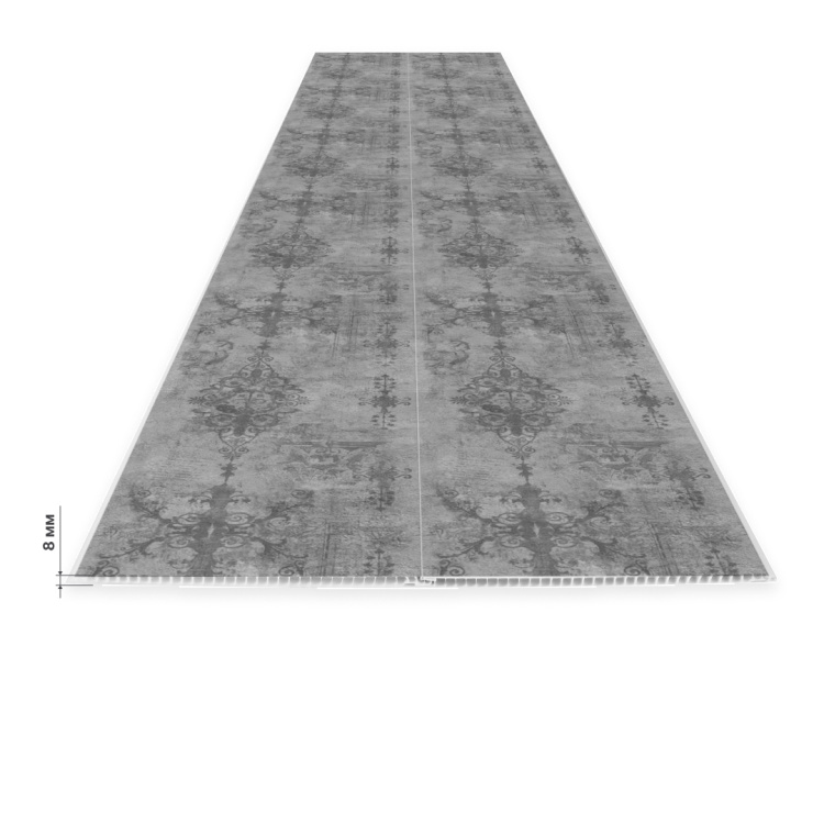 Панель ПВХ Бетон Вивальди Узор 736/2 2,7*0,25 STELLA Light 