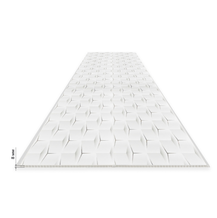 Панель ПВХ Stella Light 3D Голография Инфинити 2700х250х8 (10шт.упак.)