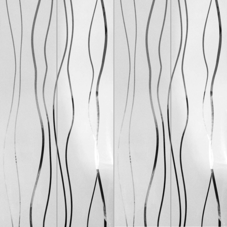 Панель ПВХ Голография Серебряные Нити СН 41 2,7*0,25 STELLA Premium