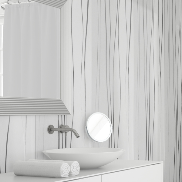 Панель ПВХ Голография Серебряные Нити СН 41 2,7*0,25 STELLA Premium Панель ПВХ Голография Серебряные Нити СН 41 2,7*0,25 STELLA Premium