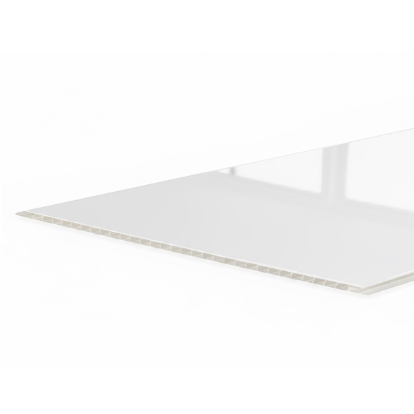 Панель ПВХ 3,0*0,5 (Белая Лакированая) STELLA (6)  Панель ПВХ 3,0*0,5 (Белая Лакированая) STELLA (6)