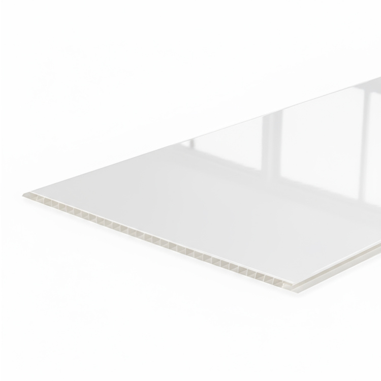 Панель ПВХ 3.0*0,25 (Белая глянц-лак ) STELLA Slim 5мм Premium (15)