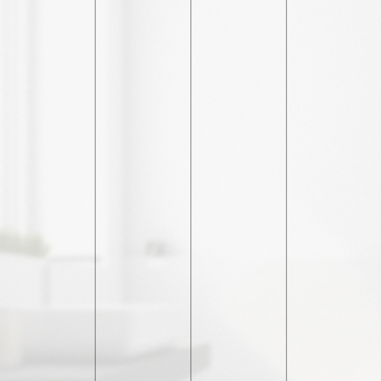 Панель ПВХ 3.0*0,25 (Белая глянц-лак ) STELLA Slim 5мм Premium (15)