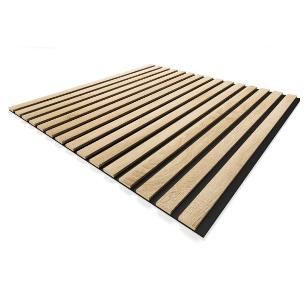 2К Панель Стеновая Акустическая Stella Comfort Standart Дуб Сонома 600х600х9 (уп.1шт.)