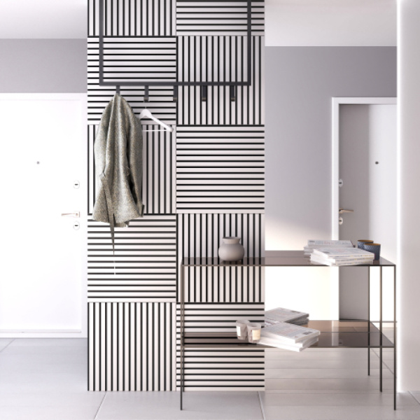 2К Панель Стеновая Акустическая Stella Comfort Standart Белый 600х600х9 (уп.1шт.)