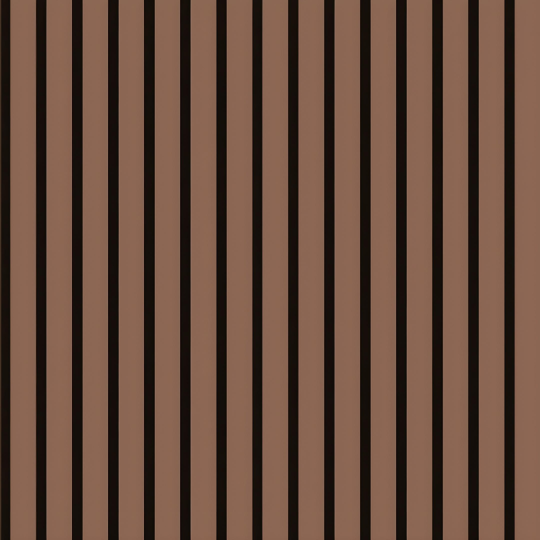 2К Панель Стеновая Акустическая Stella Comfort De Luxe Terracotta 600х600х9 (уп.1шт.)