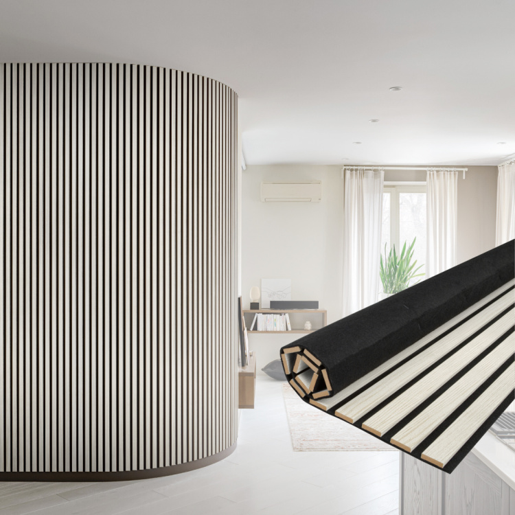 2К Панель Стеновая Акустическая Stella Comfort Standart Лиственница Лагерта 2780х600х9 (уп.1шт.)