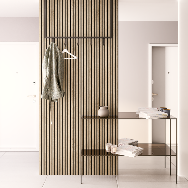 2К Панель Стеновая Акустическая Stella Comfort Standart Дуб Сонома 2780х600х9 (уп.1шт.)