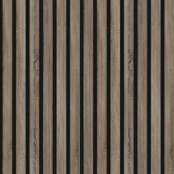 2К Панель Стеновая Акустическая Stella Comfort Standart Дуб Винтаж 2780х600х9 (уп.1шт.)