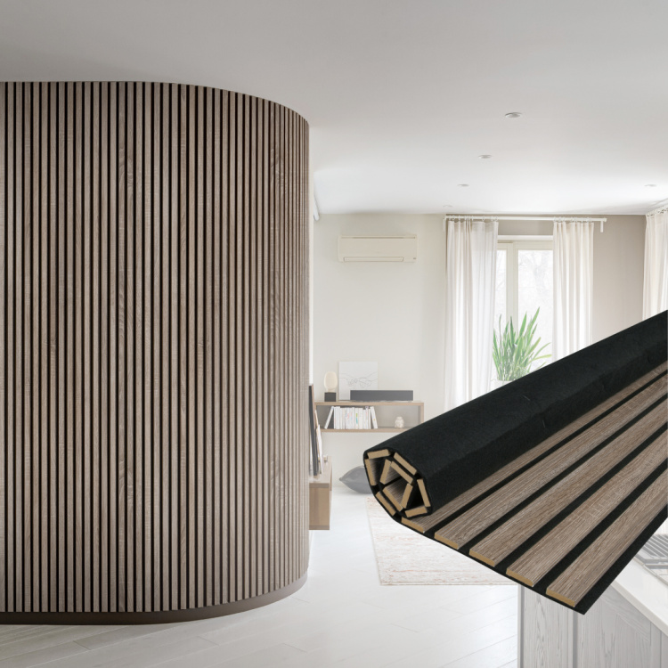 2К Панель Стеновая Акустическая Stella Comfort Standart Дуб Винтаж 2780х600х9 (уп.1шт.)