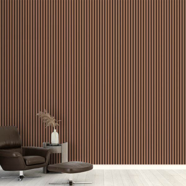 2К Панель Стеновая Акустическая Stella Comfort De Luxe Terracotta 2780х600х9 (уп.1шт.)