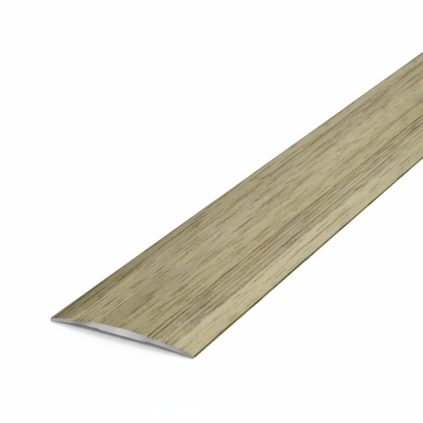 Порог алюминиевый STELLA АЛ 125 Д05 1,35 Дуб Белёный (упак. 10 шт.) 