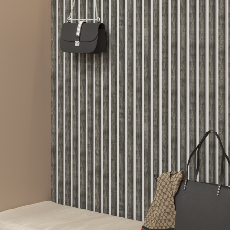 Интерьерная Рейка МДФ STELLA Милана Рекесс Нью-Йорк 27*19*2680 (уп.8 шт.)