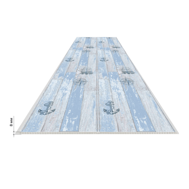 Панель ПВХ 742 2,6*0,25 Stella Light Slim 5мм (15) 