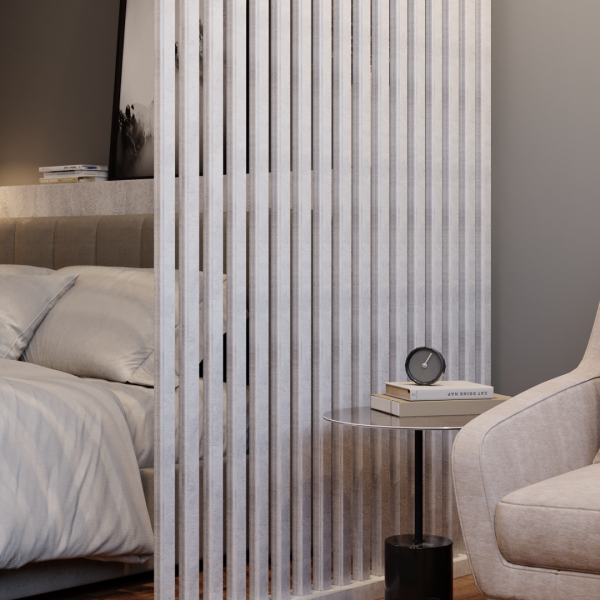 Интерьерная Рейка МДФ STELLA Бриона Тауэр Чикаго 15*39*2680 (уп.8 шт.)