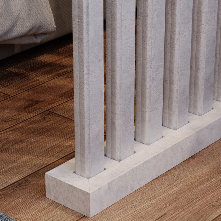 Интерьерная Рейка МДФ STELLA Бриона Тауэр Чикаго 15*39*2680 (уп.8 шт.)