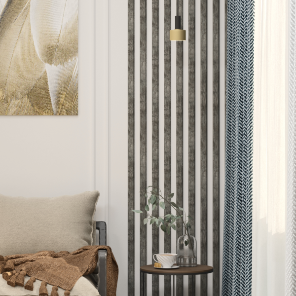 Интерьерная Рейка МДФ STELLA Бриона Тауэр Нью-Йорк 15*39*2680 (уп.8 шт.)