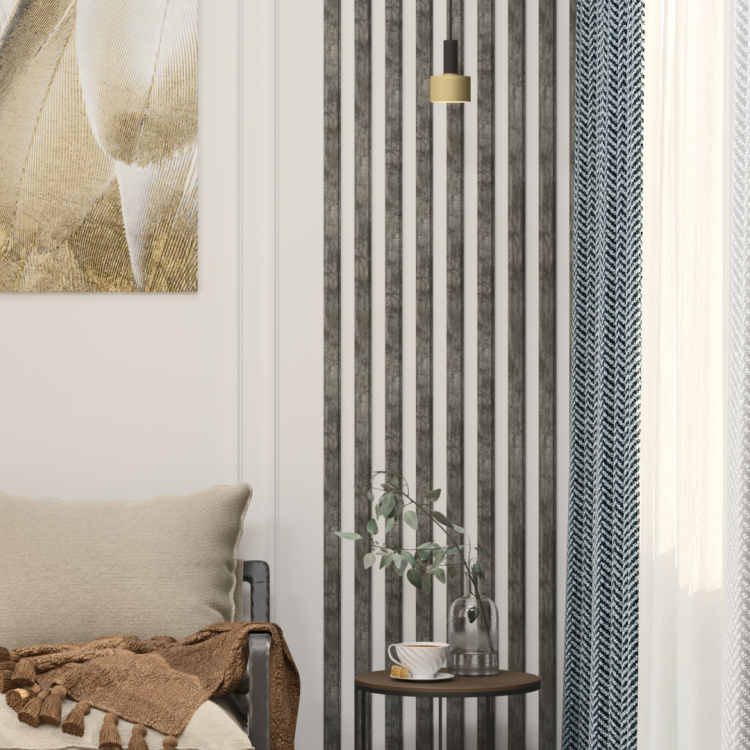 Интерьерная Рейка МДФ STELLA Бриона Тауэр Нью-Йорк 15*39*2680 (уп.8 шт.)