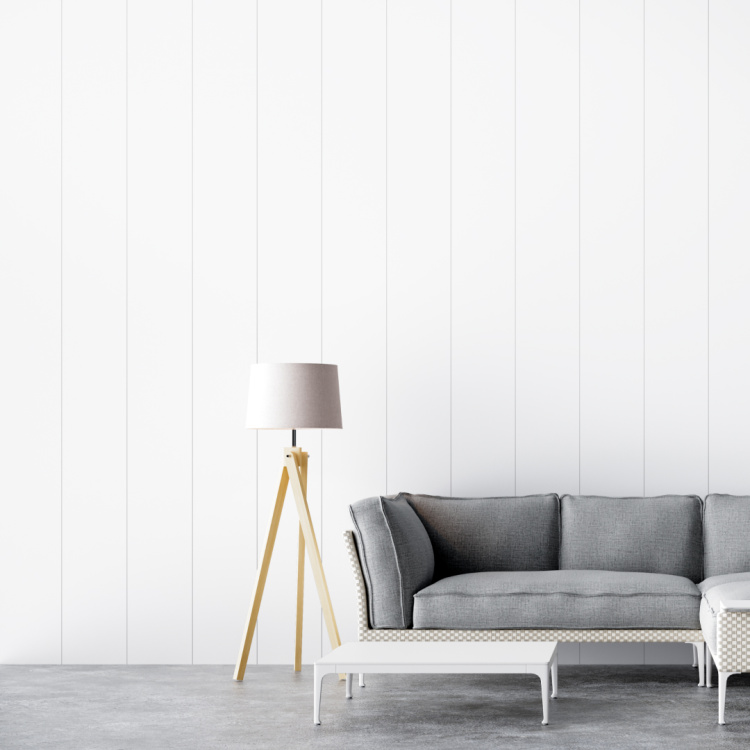 Панель Вагонка МДФ STELLA 2700х110х8 Белый (упак. 4 шт.)