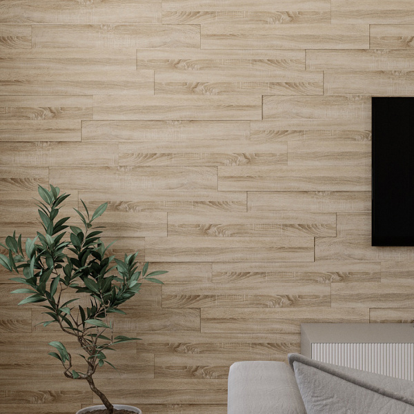 Панели 3D МДФ STELLA Дуб Сонома (уп-1,13кв.м) 