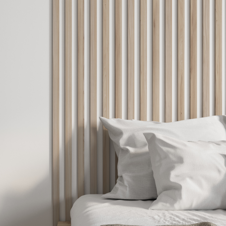 Интерьерная рейка МДФ Stella Бриона Light Макадамия 16*40*2700 (уп.8шт.)