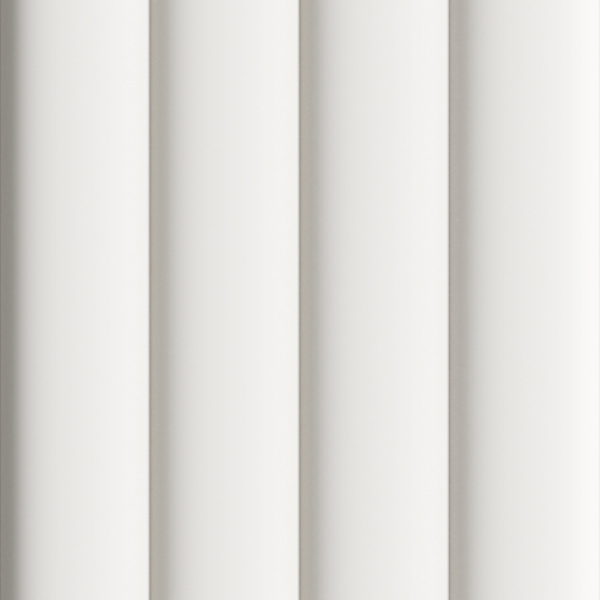 Панель Стеновая Реечная МДФ Stella Wave Standart Белый 2700x119x16 (4шт.упак.)