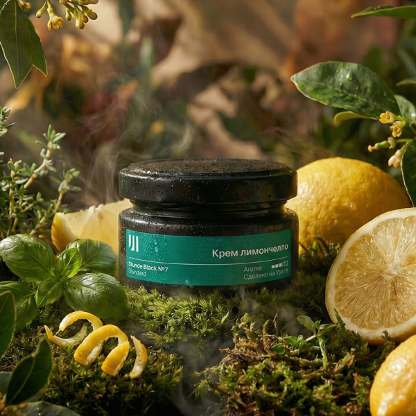 Ароматическая свеча Stella aroma Stunde Black Standard №7 Крем лимончелло 50 мл (упак.3шт.)