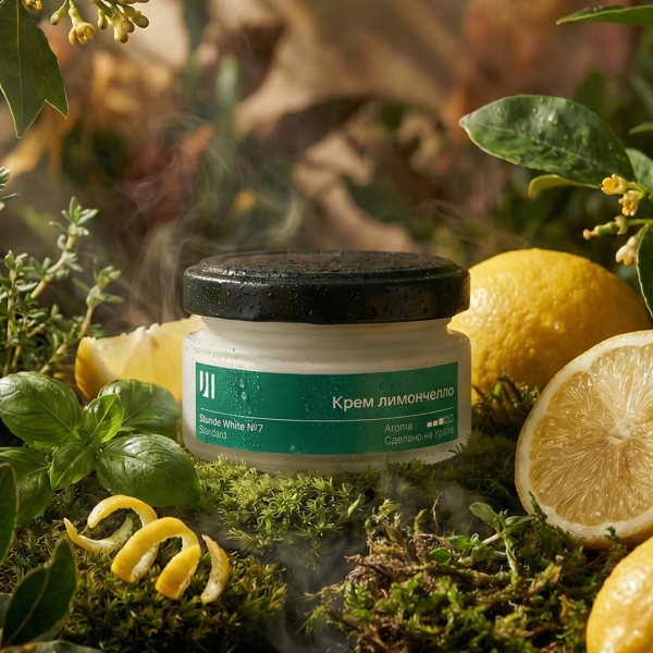 Ароматическая свеча Stella aroma Stunde White Standard №7 Крем лимончелло 50 мл (упак.3шт.)
