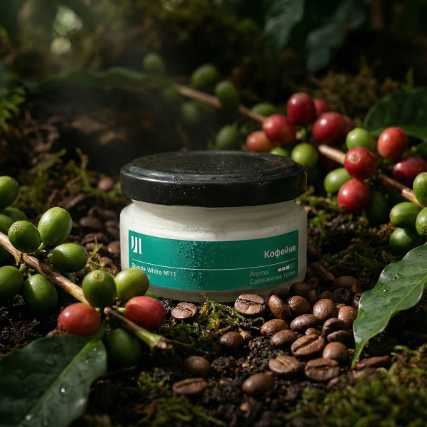 Ароматическая свеча Stella aroma Stunde White Standard №11 Кофейня 50 мл (упак.3шт.)