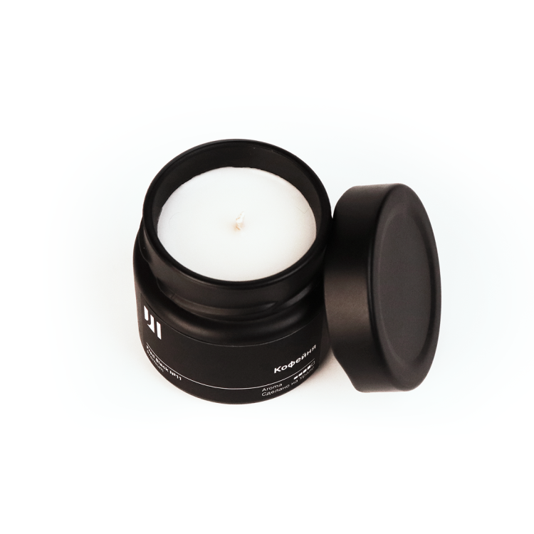 Ароматическая свеча Stella aroma Fred Black Premium №11 Кофейня 100 мл (упак.1шт.)