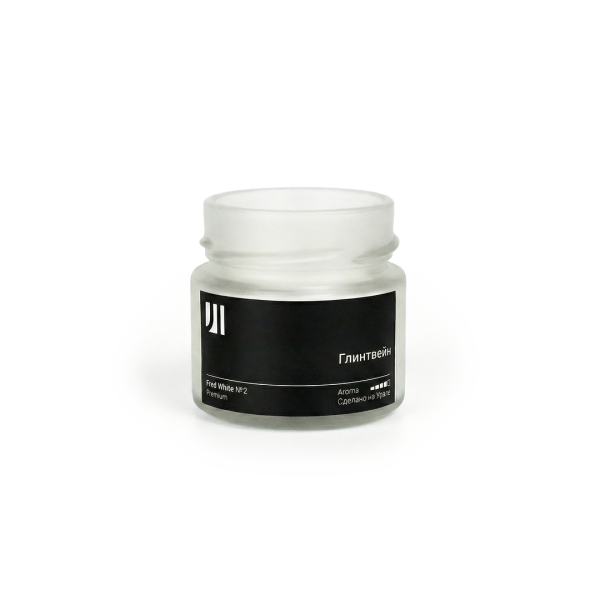 Ароматическая свеча Stella aroma Fred White Premium №2 Глинтвейн 100 мл (упак.3шт.)