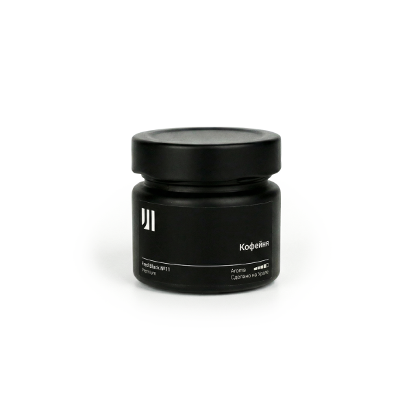 Ароматическая свеча Stella aroma Fred Black Premium №11 Кофейня 100 мл (упак.3шт.)