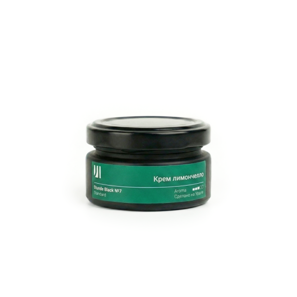 Ароматическая свеча Stella aroma Stunde Black Standard №7 Крем лимончелло 50 мл (упак.3шт.)