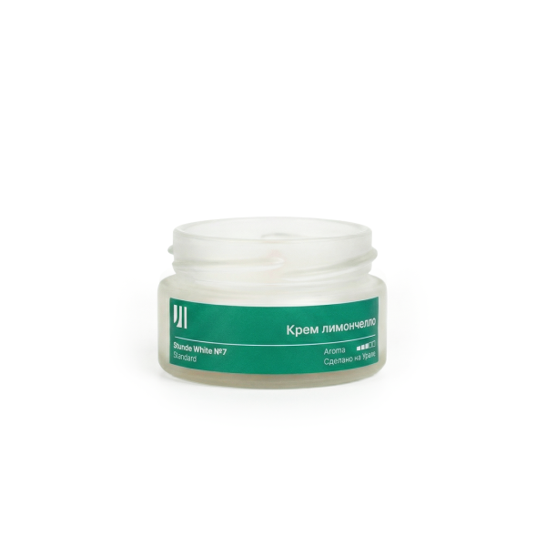 Ароматическая свеча Stella aroma Stunde White Standard №7 Крем лимончелло 50 мл (упак.3шт.)