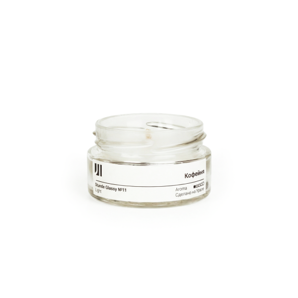 Ароматическая свеча Stella aroma Stunde Glassy Light №11 Кофейня 50 мл (упак.3шт.)