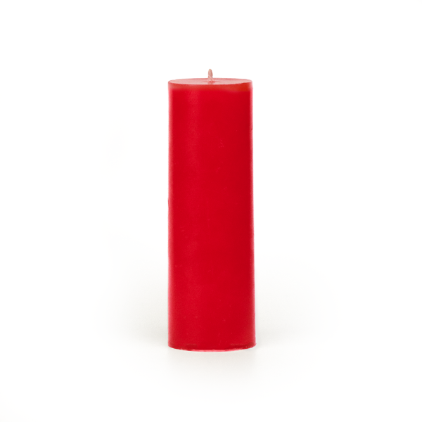 Формовая свеча Stella Column 150 мм Red (упак.6шт.)